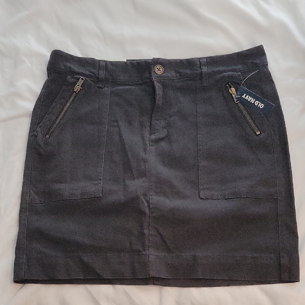 Old Navy Charcoal Pencil Skirt